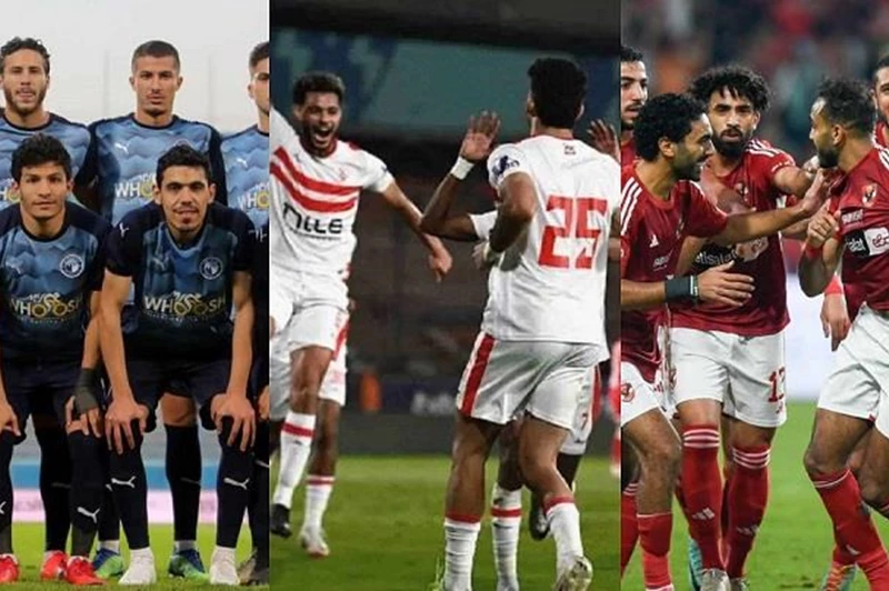 الأهلي الزمالك بيراميدز